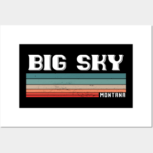 Big Sky Montana Posters and Art